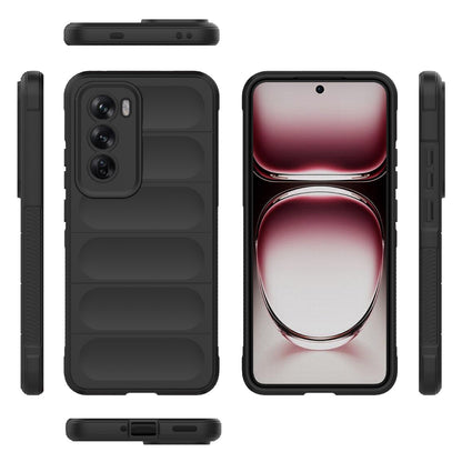 OPPO Reno12 Pro Global Magic Shield Phone Case - Durable TPU + Flannel, Stylish Protection, Brightly Coloured, Wear-Resistant-buycases.co.uk