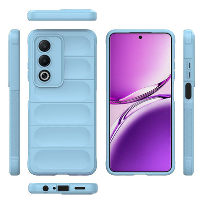 OPPO A3 Pro India Magic Shield Phone Case - Durable TPU + Flannel, Stylish Protection, Brightly Coloured, Wear-Resistant-buycases.co.uk