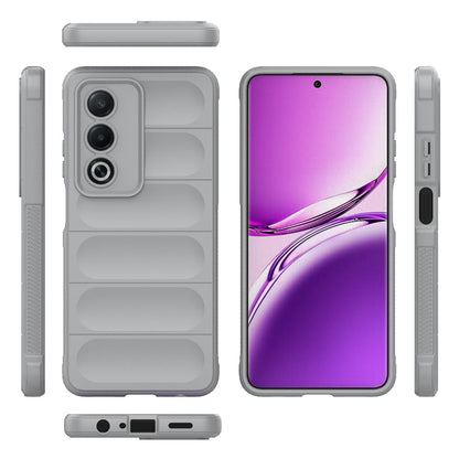 OPPO A3 Pro India Magic Shield Phone Case - Durable TPU + Flannel, Stylish Protection, Brightly Coloured, Wear-Resistant-buycases.co.uk