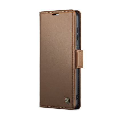 Huawei Mate 60 Leather Wallet Case - RFID Blocking, Stand Function, Card Slots