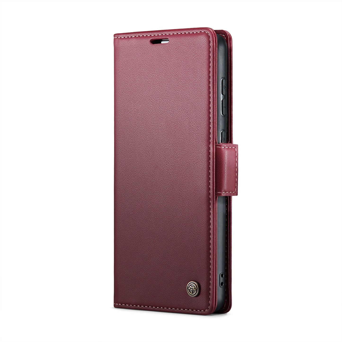 Huawei Mate 60 Leather Wallet Case - RFID Blocking, Stand Function, Card Slots