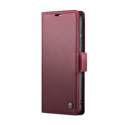 Huawei Mate 60 Leather Wallet Case - RFID Blocking, Stand Function, Card Slots
