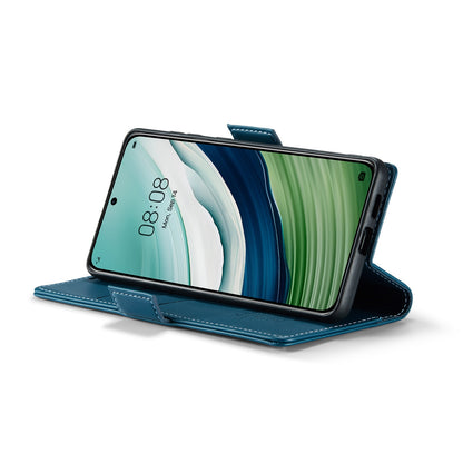 Huawei Mate 60 Leather Wallet Case - RFID Blocking, Stand Function, Card Slots