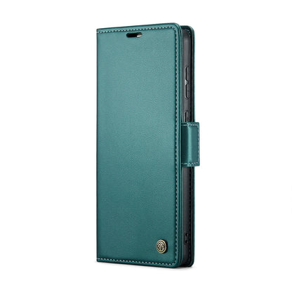 Huawei Mate 60 Leather Wallet Case - RFID Blocking, Stand Function, Card Slots