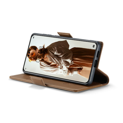 Huawei Mate 60 Pro+ Leather Wallet Case - RFID Blocking, Stand Function, Card Slots