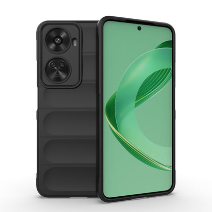 Huawei Nova 11 SE Magic Shield Phone Case – Durable TPU + Flannel, Stylish Protection, Brightly Coloured, Wear-Resistant-buycases.co.uk