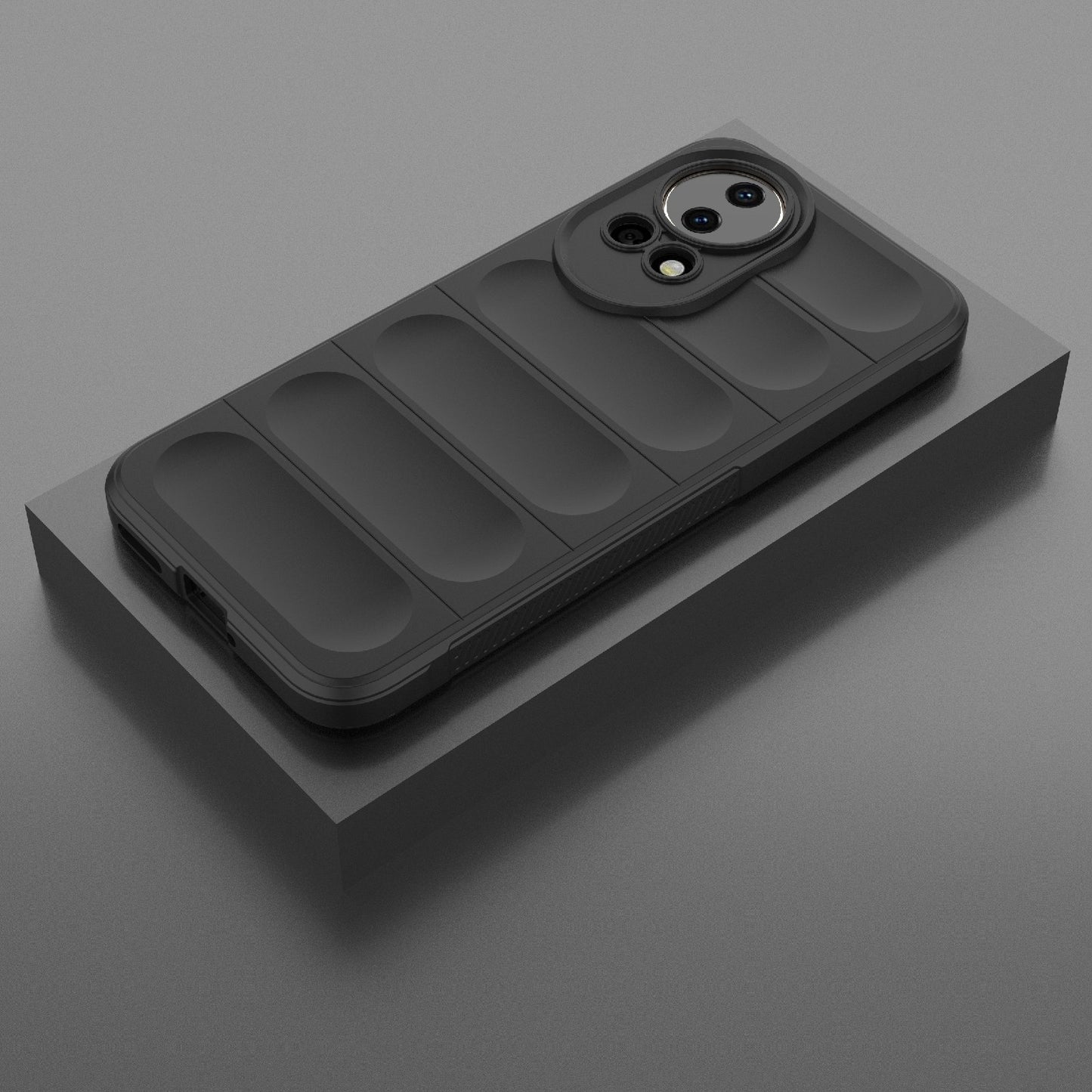 Huawei Nova 12 5G Magic Shield Phone Case – Durable TPU + Flannel, Stylish Protection, Brightly Coloured, Wear-Resistant-buycases.co.uk