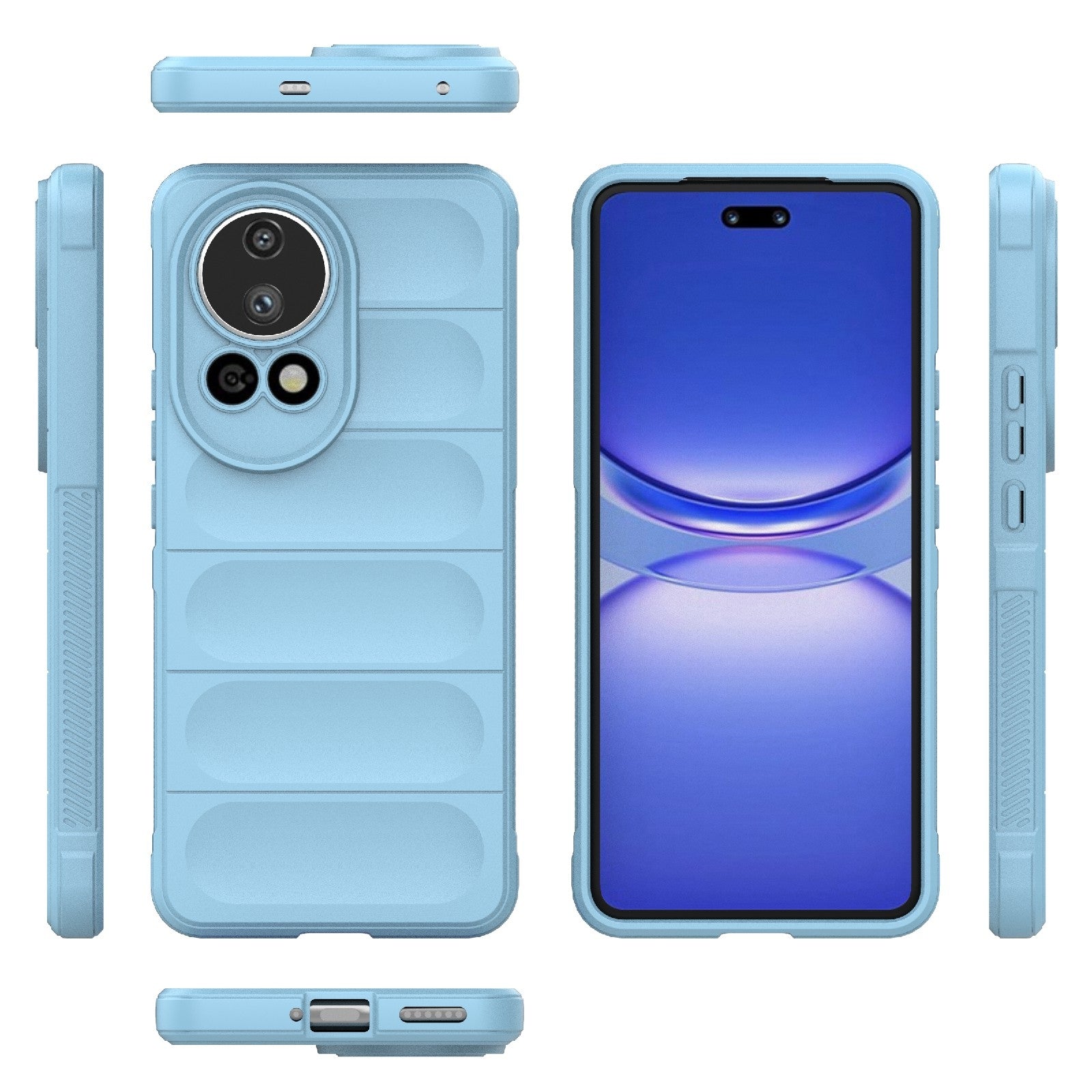 Huawei Nova 12 Ultra Magic Shield Phone Case – Durable TPU + Flannel, Stylish Protection, Brightly Coloured, Wear-Resistant-buycases.co.uk