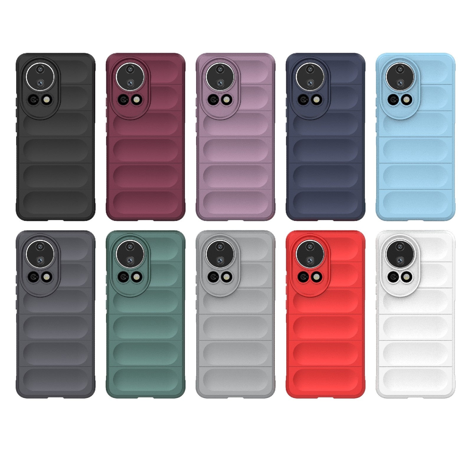 Huawei Nova 12 Pro Magic Shield Phone Case – Durable TPU + Flannel, Stylish Protection, Brightly Coloured, Wear-Resistant-buycases.co.uk