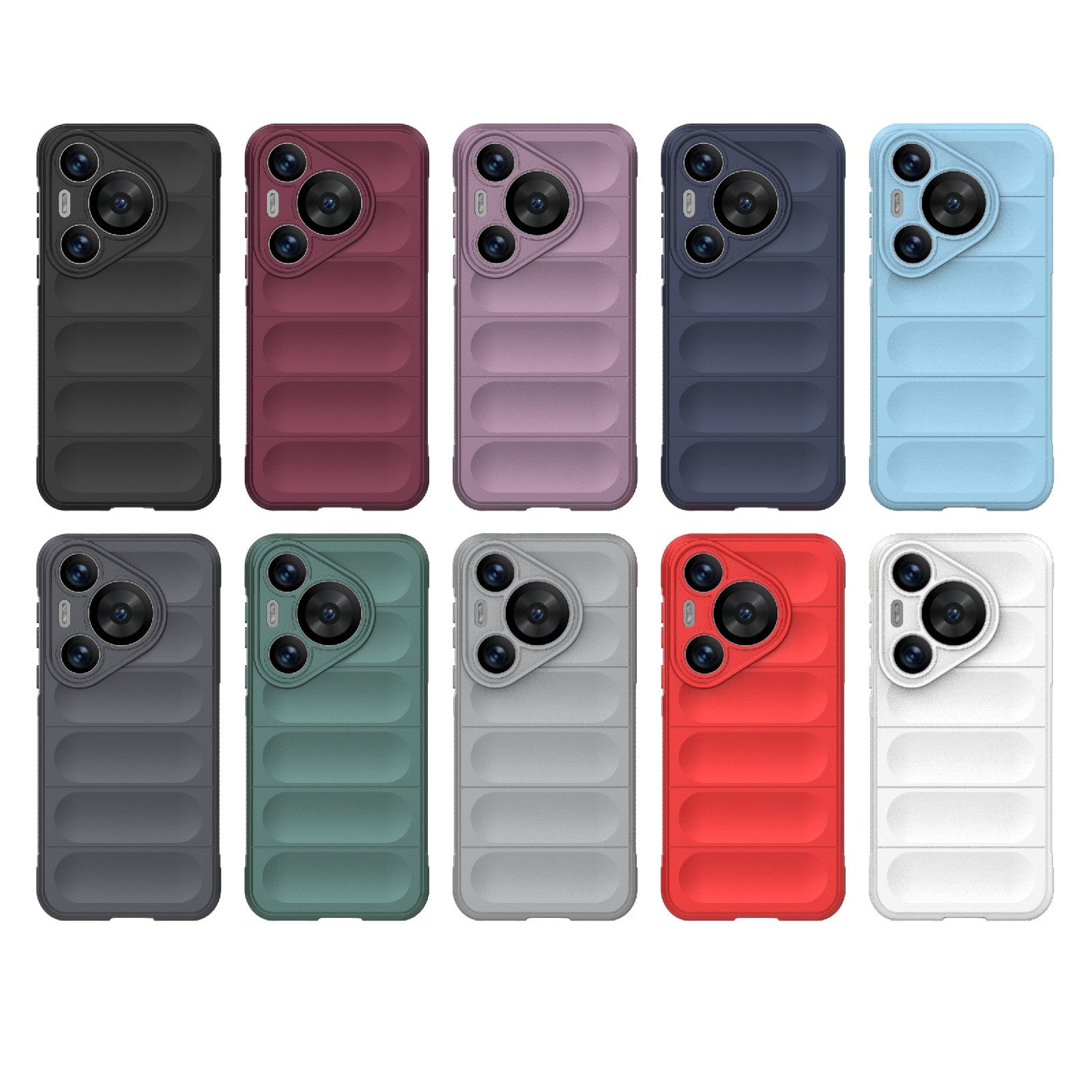 Huawei Pura 70 Pro+ Magic Shield Phone Case – Durable TPU + Flannel, Stylish Protection, Brightly Coloured, Wear-Resistant-buycases.co.uk
