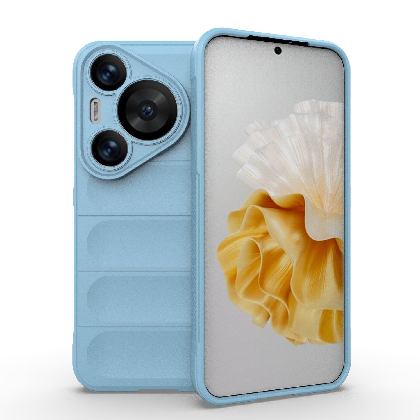 Huawei Pura 70 Pro+ Magic Shield Phone Case – Durable TPU + Flannel, Stylish Protection, Brightly Coloured, Wear-Resistant-buycases.co.uk