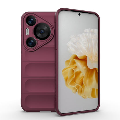 Huawei Pura 70 Pro+ Magic Shield Phone Case – Durable TPU + Flannel, Stylish Protection, Brightly Coloured, Wear-Resistant-buycases.co.uk