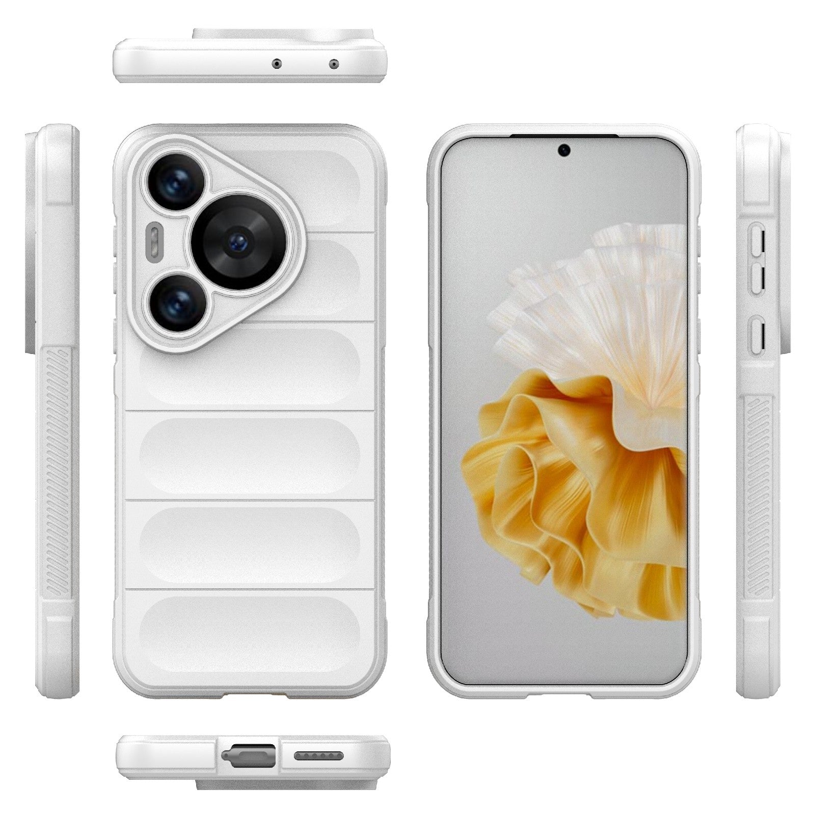 Huawei Pura 70 Pro+ Magic Shield Phone Case – Durable TPU + Flannel, Stylish Protection, Brightly Coloured, Wear-Resistant-buycases.co.uk