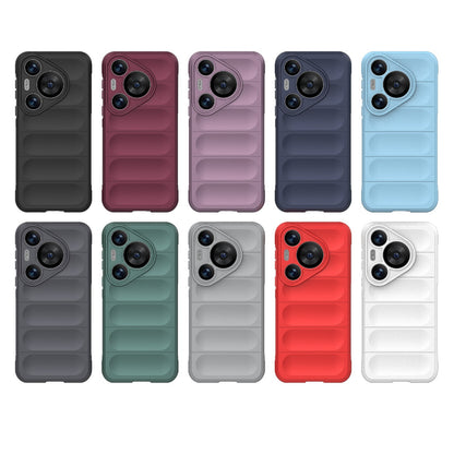 Huawei Pura 70 Pro+ Magic Shield Phone Case – Durable TPU + Flannel, Stylish Protection, Brightly Coloured, Wear-Resistant-buycases.co.uk