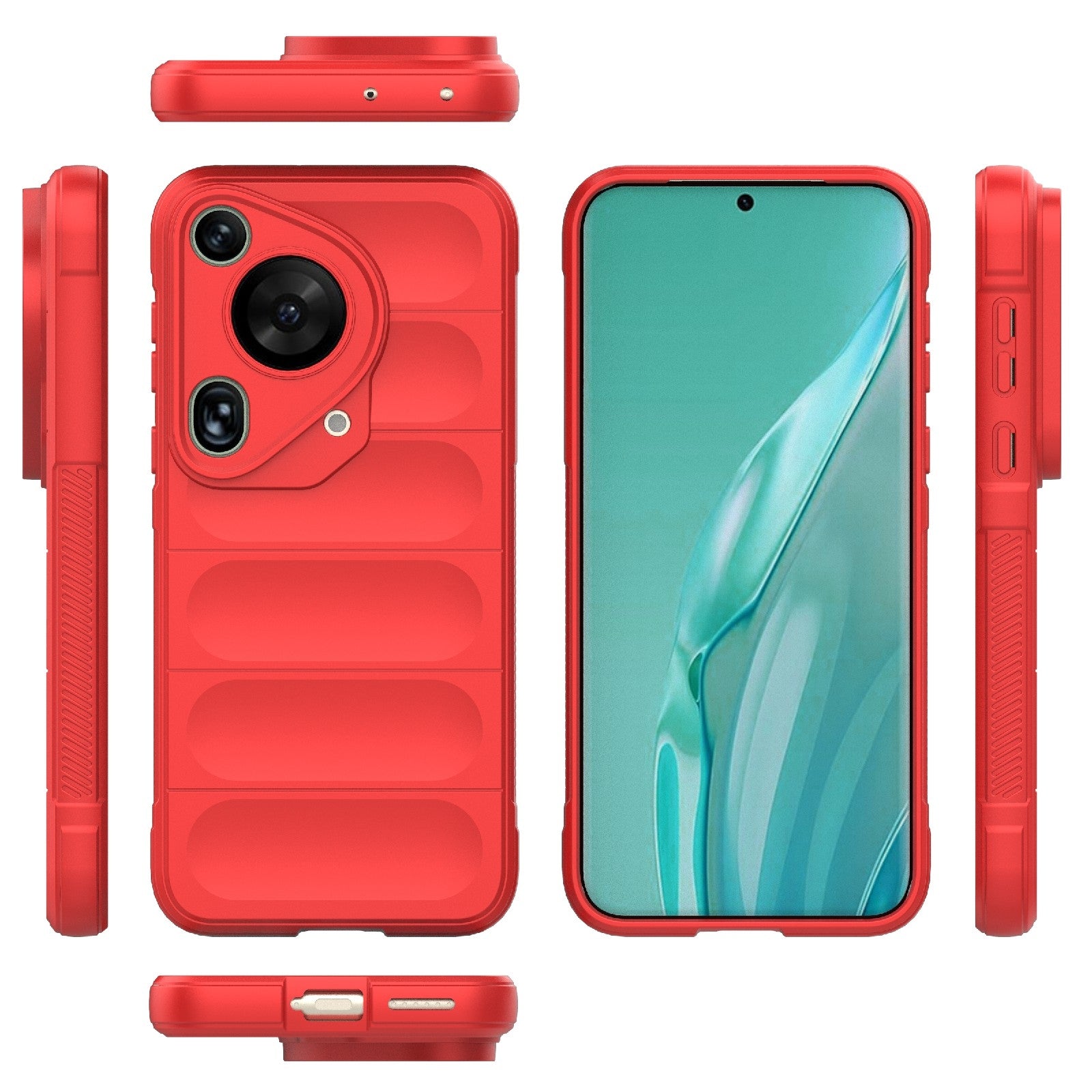 Huawei Pura 70 Ultra Magic Shield Phone Case – Durable TPU + Flannel, Stylish Protection, Brightly Coloured, Wear-Resistant-buycases.co.uk