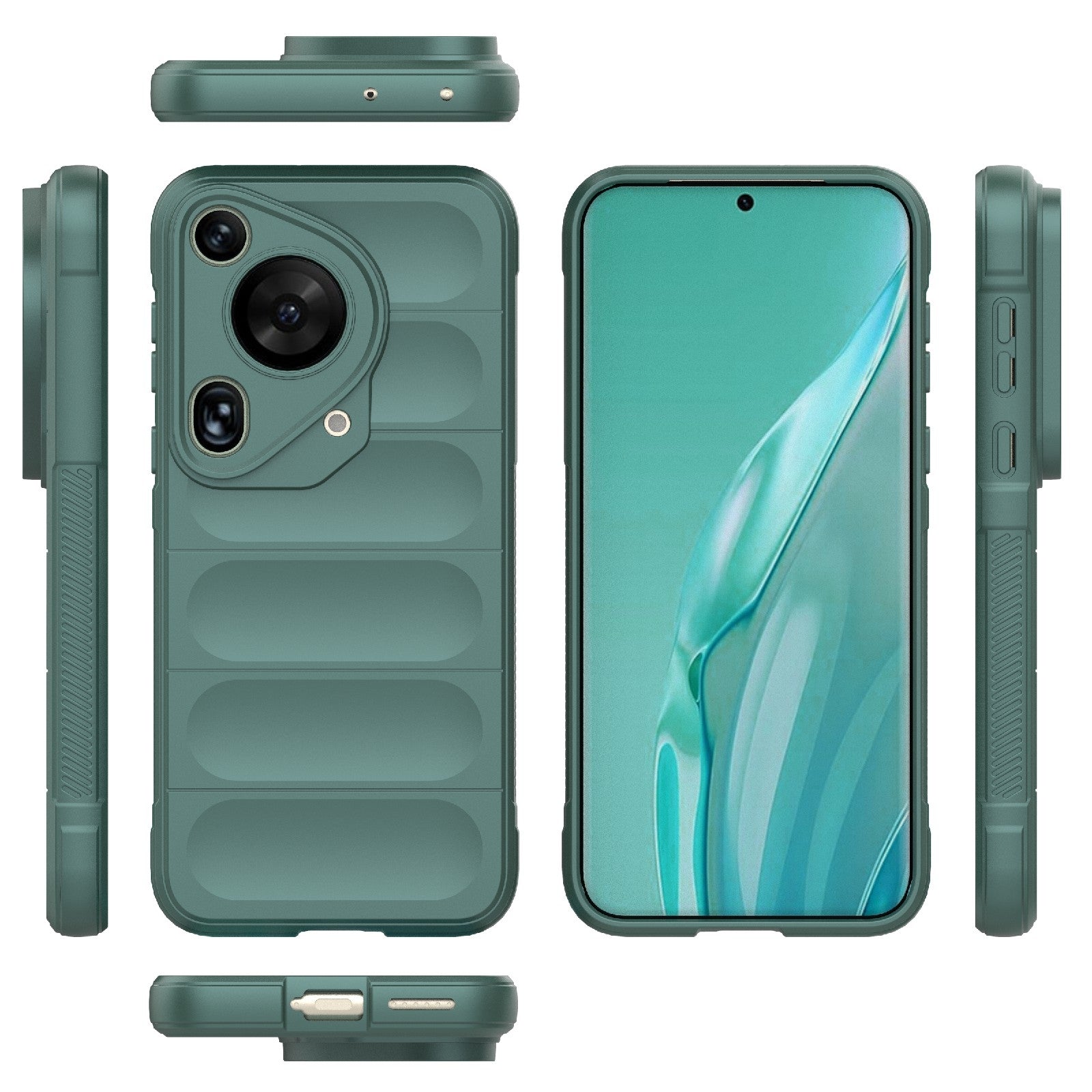 Huawei Pura 70 Ultra Magic Shield Phone Case – Durable TPU + Flannel, Stylish Protection, Brightly Coloured, Wear-Resistant-buycases.co.uk