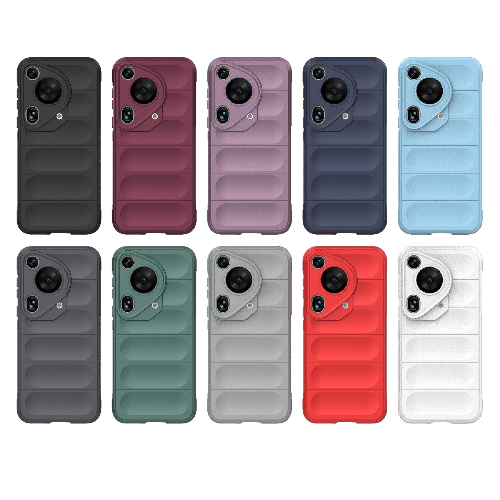 Huawei Pura 70 Ultra Magic Shield Phone Case – Durable TPU + Flannel, Stylish Protection, Brightly Coloured, Wear-Resistant-buycases.co.uk