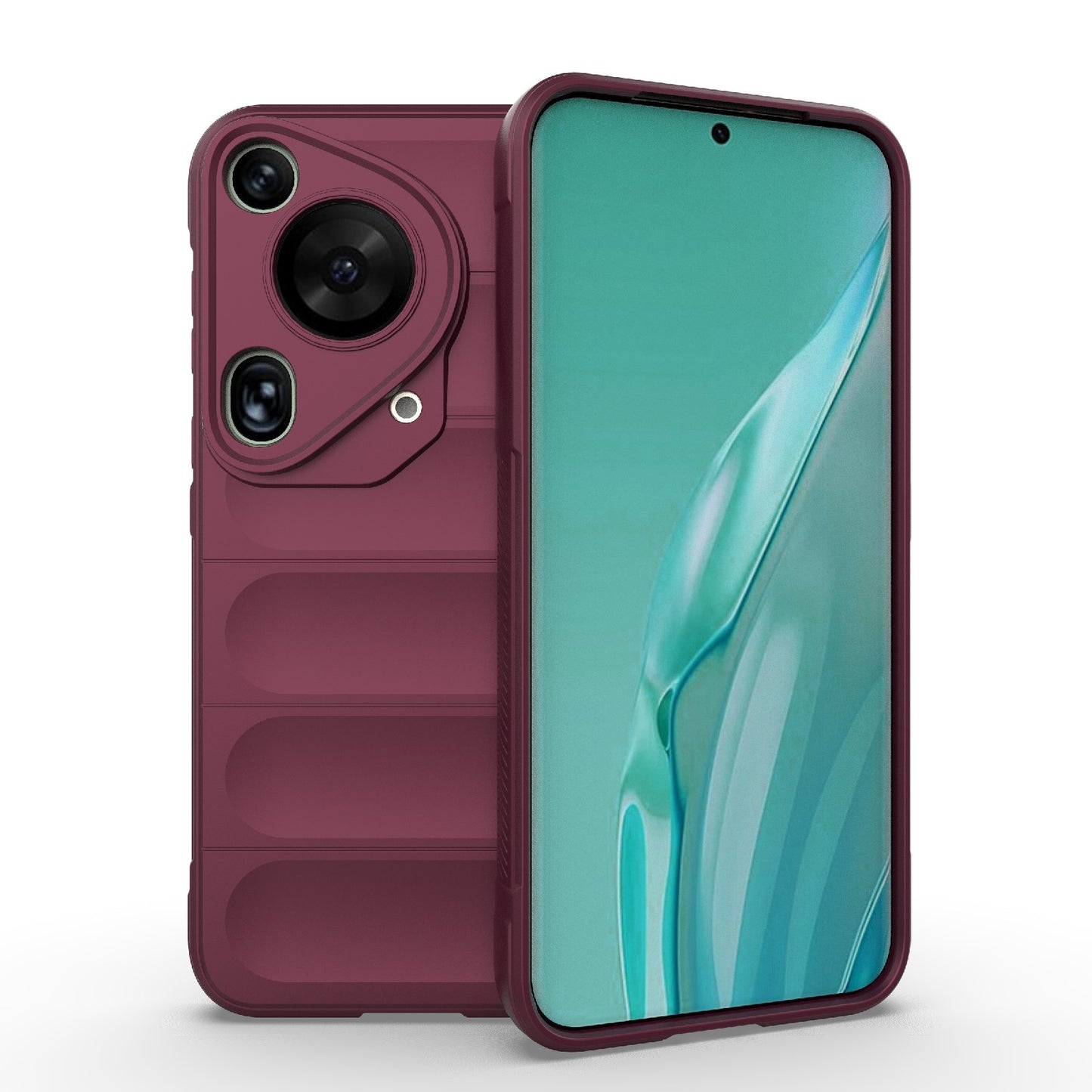 Huawei Pura 70 Ultra Magic Shield Phone Case – Durable TPU + Flannel, Stylish Protection, Brightly Coloured, Wear-Resistant-buycases.co.uk