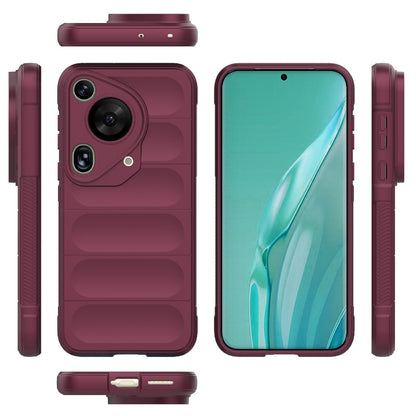 Huawei Pura 70 Ultra Magic Shield Phone Case – Durable TPU + Flannel, Stylish Protection, Brightly Coloured, Wear-Resistant-buycases.co.uk