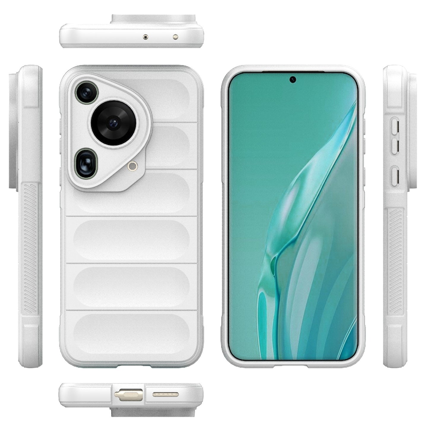 Huawei Pura 70 Ultra Magic Shield Phone Case – Durable TPU + Flannel, Stylish Protection, Brightly Coloured, Wear-Resistant-buycases.co.uk