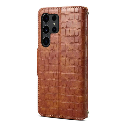 Samsung Galaxy A05 Denior Leather Case - Crocodile Texture with Oil Edge, Wallet & Kickstand Features (Copy)-buycases.co.uk