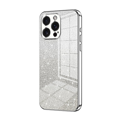 iPhone 15 Pro Max Luxury Glitter Gradient Powder Electroplated Case with Advanced Protection and Style