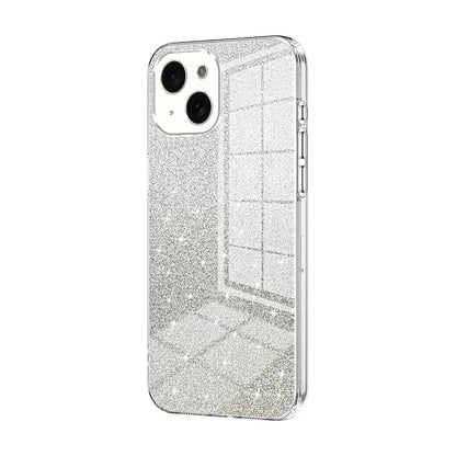 iPhone 15 Luxury Glitter Gradient Powder Electroplated Case with Advanced Protection and Style