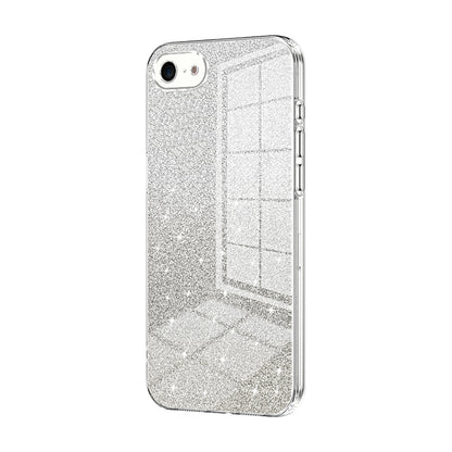 iPhone SE 2020 Luxury Glitter Gradient Powder Electroplated Case with Advanced Protection and Style