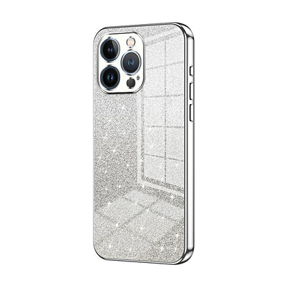 iPhone 13 Pro Luxury Glitter Gradient Powder Electroplated Case with Advanced Protection and Style