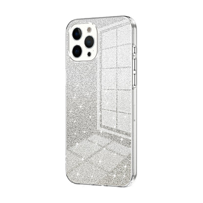iPhone 12 Pro Luxury Glitter Gradient Powder Electroplated Case with Advanced Protection and Style