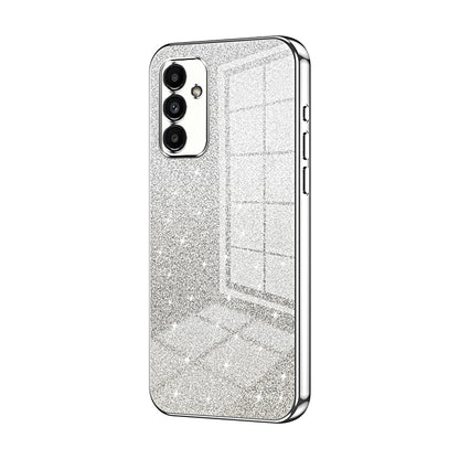 Samsung Galaxy A04s Luxury Glitter Gradient Powder Electroplated Case with Advanced Protection and Style