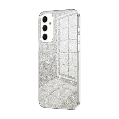 Samsung Galaxy A34 5G Luxury Glitter Gradient Powder Electroplated Case with Advanced Protection and Style