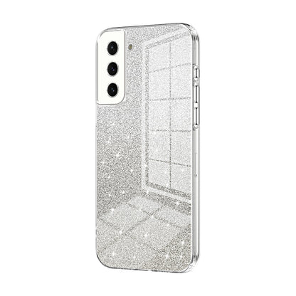 Samsung Galaxy S21 5G Luxury Glitter Gradient Powder Electroplated Case with Advanced Protection and Style