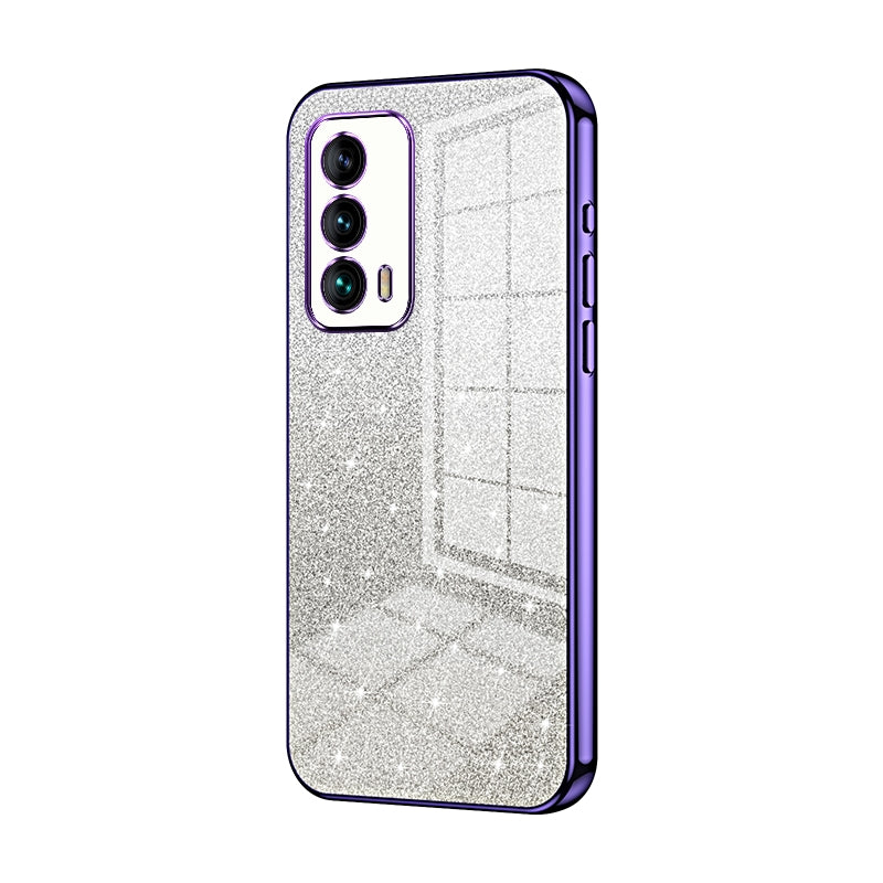 Meizu 18 Luxury Glitter Gradient Powder Electroplated Case with Advanced Protection and Style