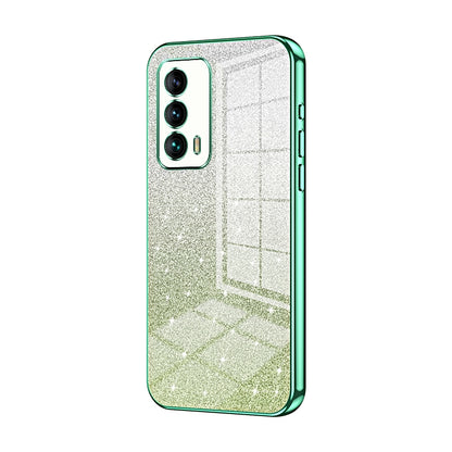 Meizu 18 Luxury Glitter Gradient Powder Electroplated Case with Advanced Protection and Style