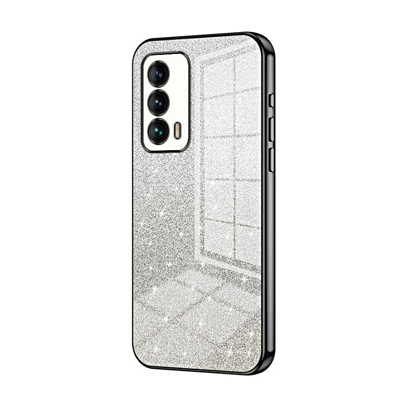 Meizu 18 Luxury Glitter Gradient Powder Electroplated Case with Advanced Protection and Style