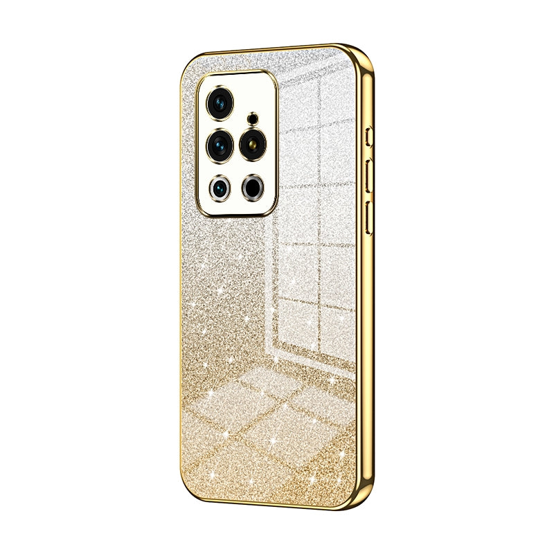 Meizu 18s Pro Luxury Glitter Gradient Powder Electroplated Case with Advanced Protection and Style