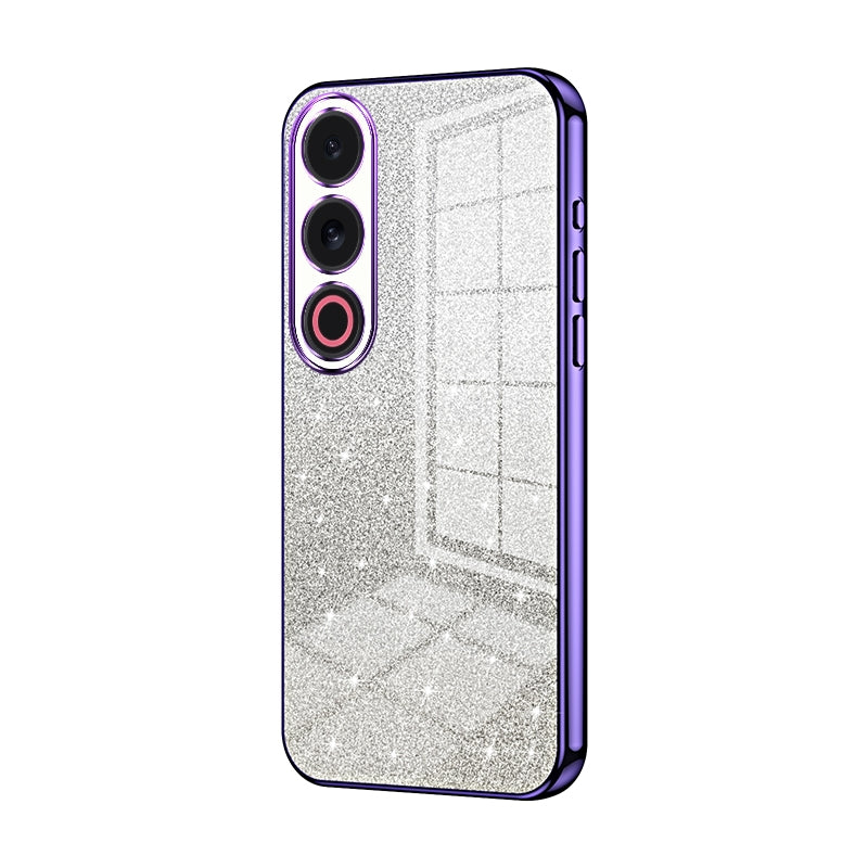 Meizu 21 Note Luxury Glitter Gradient Powder Electroplated Case with Advanced Protection and Style