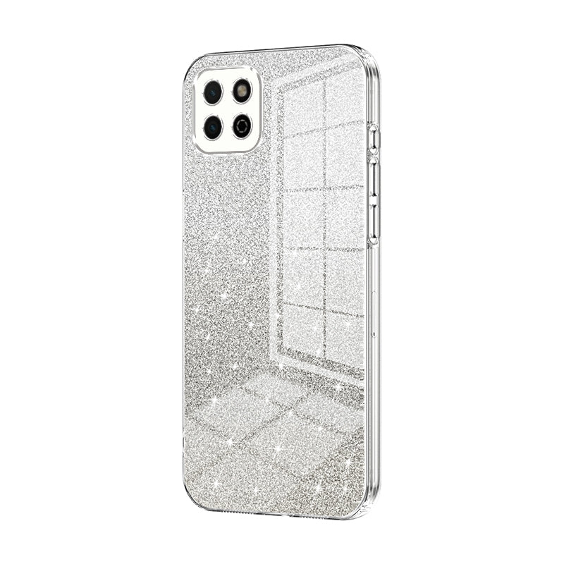 Honor Play 20 4G Luxury Glitter Gradient Powder Electroplated Case with Advanced Protection and Style