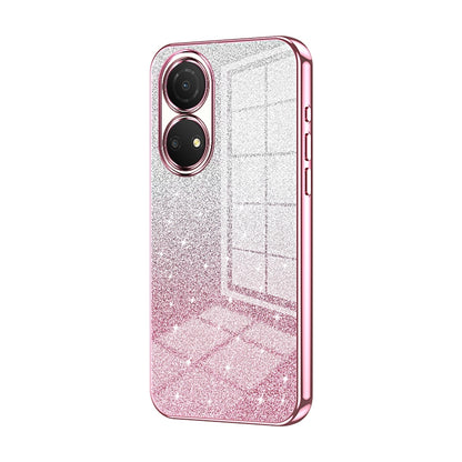 Honor Play 30 Plus Luxury Glitter Gradient Powder Electroplated Case with Advanced Protection and Style