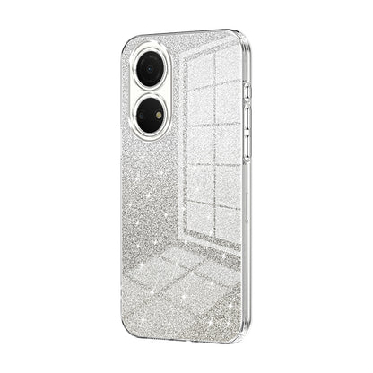 Honor Play 30 Plus Luxury Glitter Gradient Powder Electroplated Case with Advanced Protection and Style