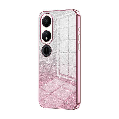 Honor Play 40 Luxury Glitter Gradient Powder Electroplated Case with Advanced Protection and Style