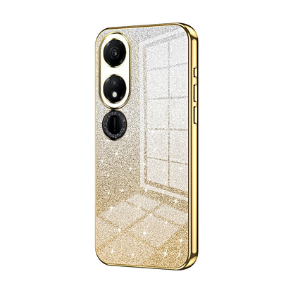 Honor Play 40 Luxury Glitter Gradient Powder Electroplated Case with Advanced Protection and Style