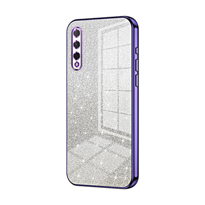 Honor 9X Pro Luxury Glitter Gradient Powder Electroplated Case with Advanced Protection and Style