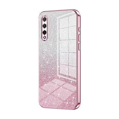 Honor 9X Pro Luxury Glitter Gradient Powder Electroplated Case with Advanced Protection and Style