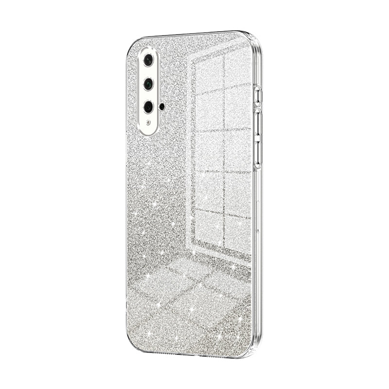 Honor 20S Luxury Glitter Gradient Powder Electroplated Case with Advanced Protection and Style