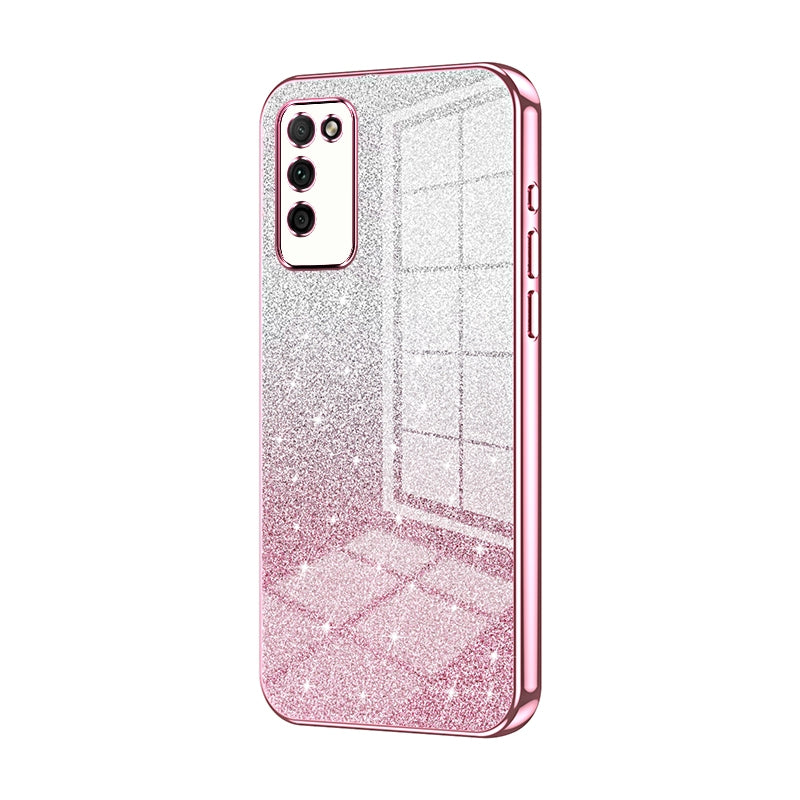 Honor 30 Youth Luxury Glitter Gradient Powder Electroplated Case with Advanced Protection and Style