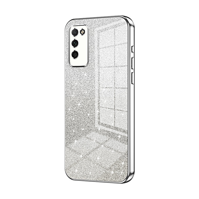 Honor 30 Youth Luxury Glitter Gradient Powder Electroplated Case with Advanced Protection and Style