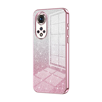 Honor 50 Luxury Glitter Gradient Powder Electroplated Case with Advanced Protection and Style