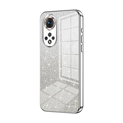 Honor 50 Luxury Glitter Gradient Powder Electroplated Case with Advanced Protection and Style